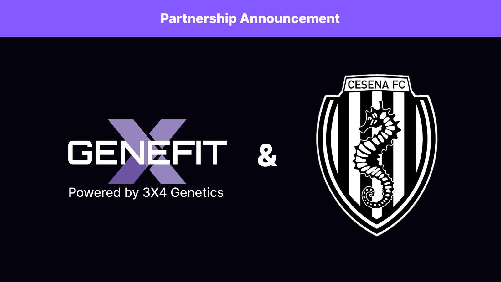 GENEFIT and Cesena FC Partner to Revolutionize Soccer Performance Through Genetic-Based Sports Technology